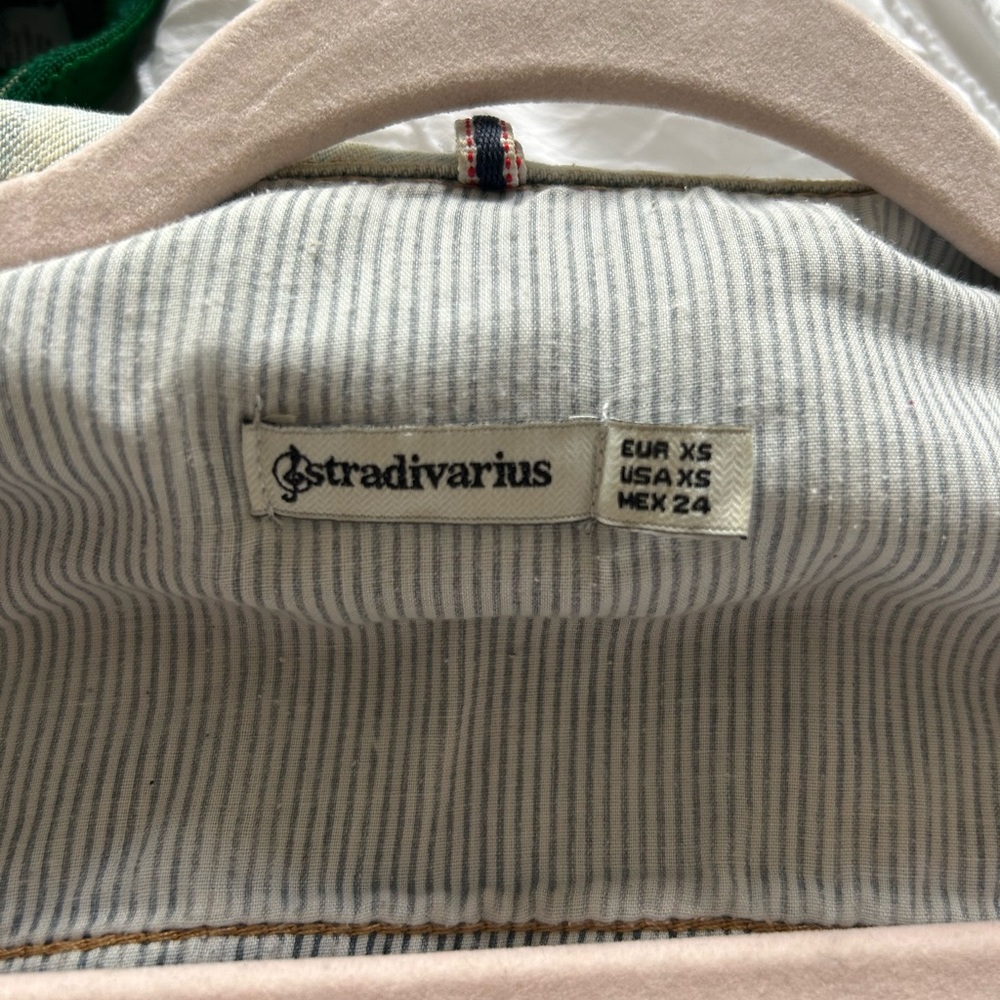 Stradivarius Light Blue Jean Jacket - Picture 3 of 3